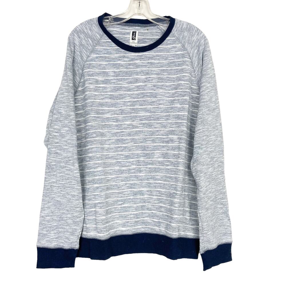 Howe Creative Workforce Gray Striped Sweater Sz XL